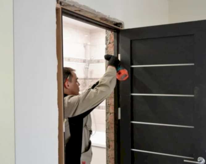 Установка межкомнатных дверей 2