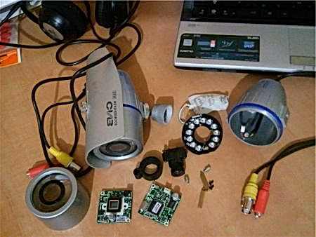 ремонт камер видеонаблюдения